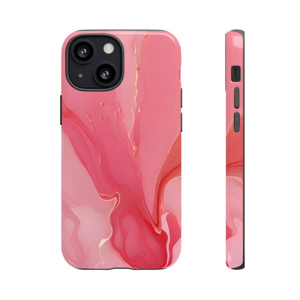 Pink Marble Tough Phone Case