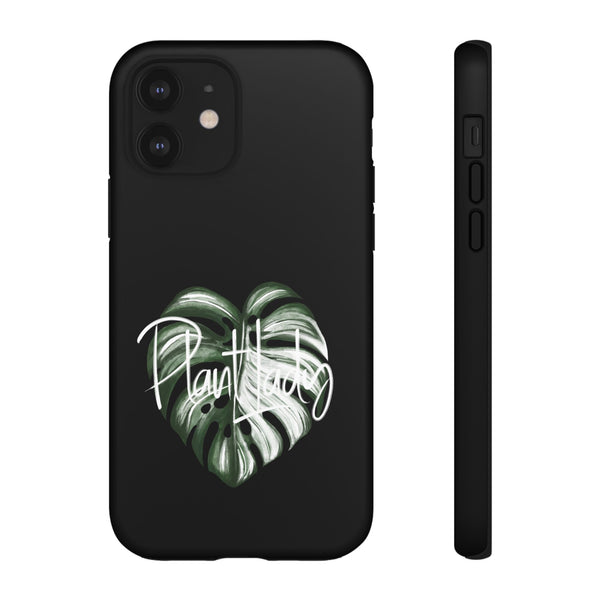 Monstera Albo Plant Lady  - Tough Phone Case