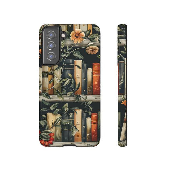 Moody Books Tough Phone Case