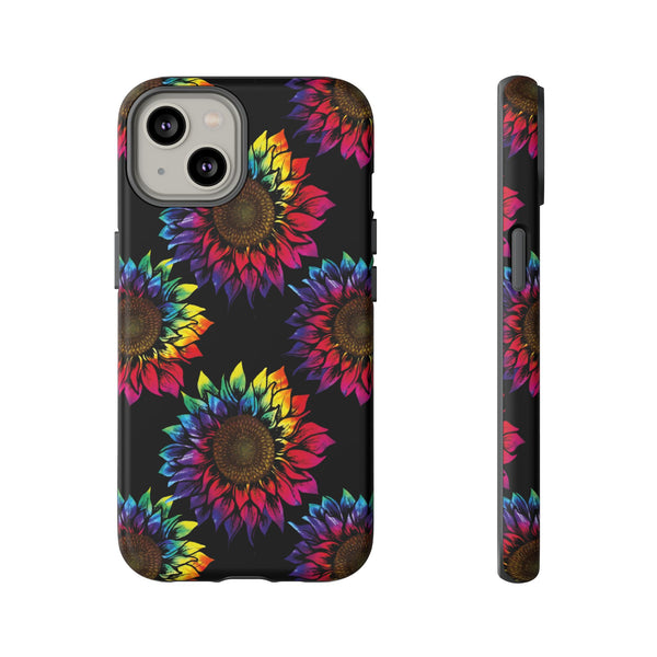 Rainbow Sunflowers  - Tough Phone Case