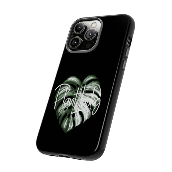 Monstera Albo Plant Lady  - Tough Phone Case