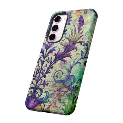 Purple Swirly Fun Tough Phone Case