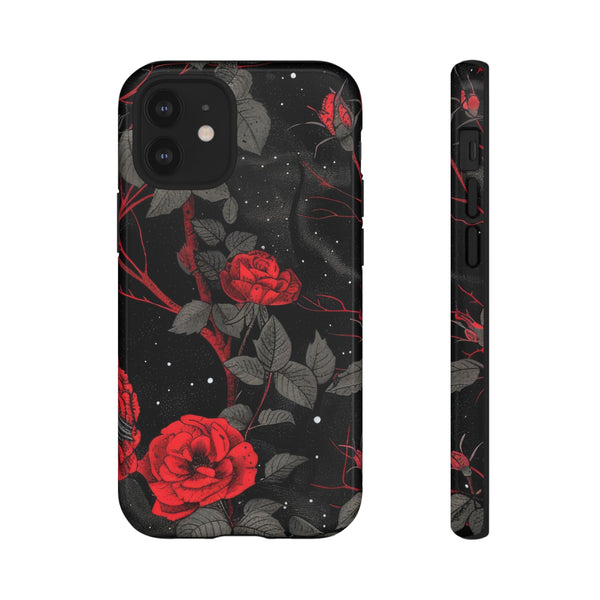 Dark Red Roses  - Tough Phone Case