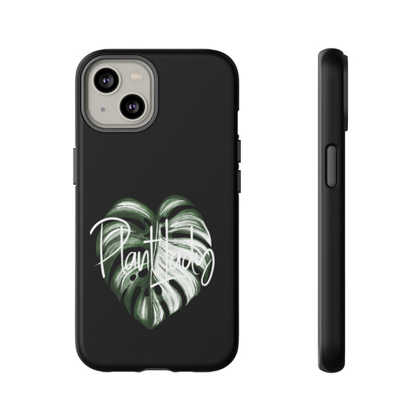 Monstera Albo Plant Lady  - Tough Phone Case