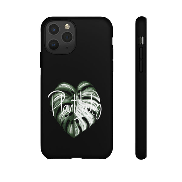 Monstera Albo Plant Lady  - Tough Phone Case