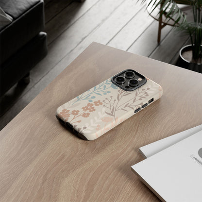 Gentle Boho Florals  - Tough Phone Case