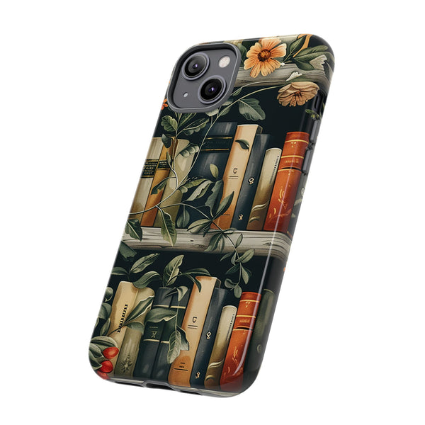 Moody Books Tough Phone Case