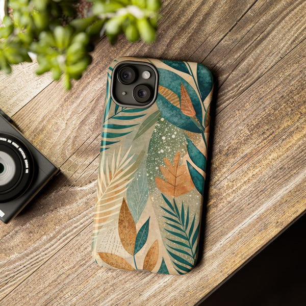 Boho Leaves Tough Phone Case