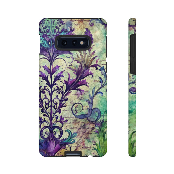 Purple Swirly Fun Tough Phone Case