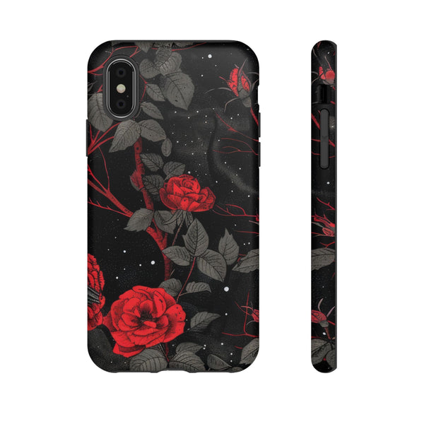 Dark Red Roses  - Tough Phone Case