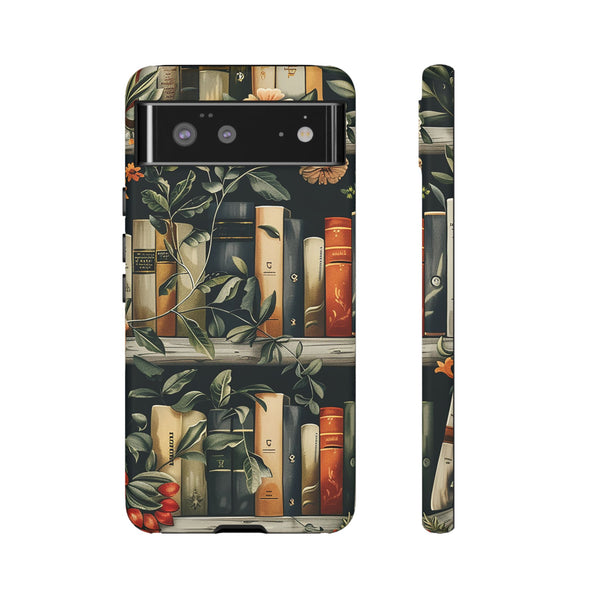 Moody Books Tough Phone Case