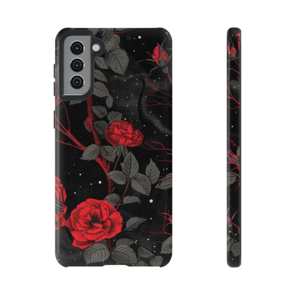 Dark Red Roses  - Tough Phone Case