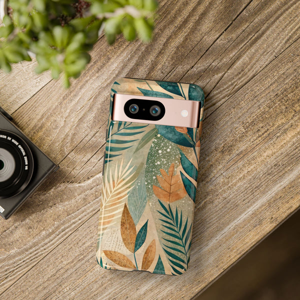 Boho Leaves Tough Phone Case