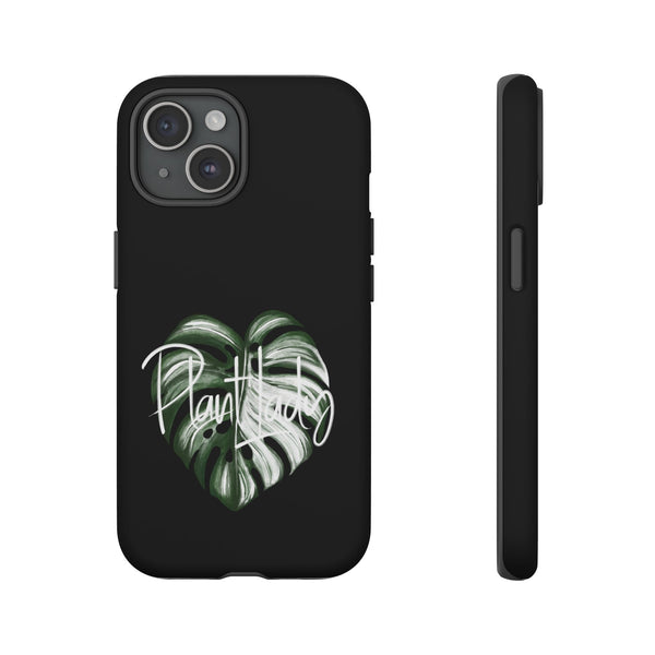 Monstera Albo Plant Lady  - Tough Phone Case