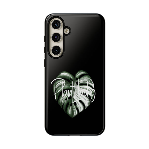 Monstera Albo Plant Lady  - Tough Phone Case