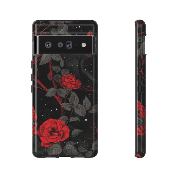 Dark Red Roses  - Tough Phone Case