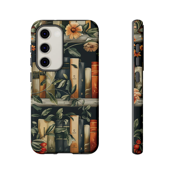 Moody Books Tough Phone Case