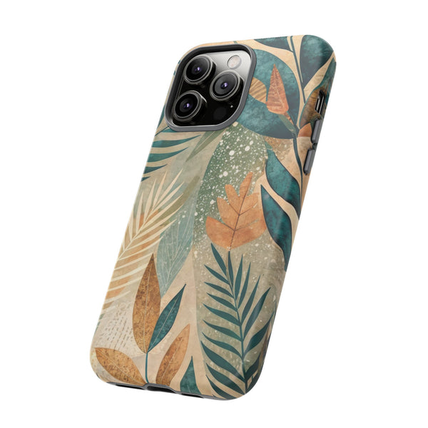 Boho Leaves Tough Phone Case