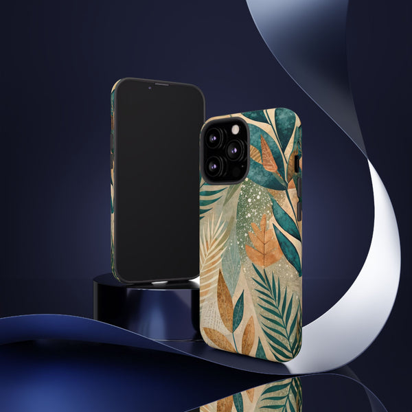 Boho Leaves Tough Phone Case