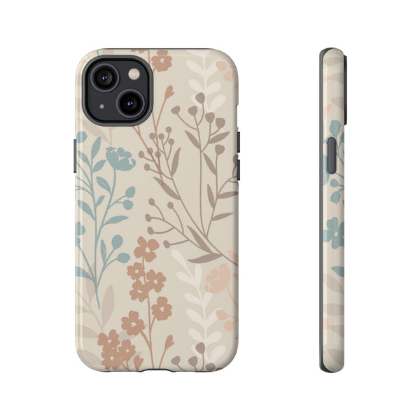 Gentle Boho Florals  - Tough Phone Case