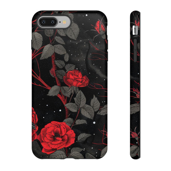 Dark Red Roses  - Tough Phone Case