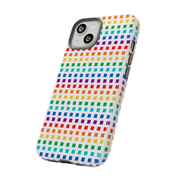 Rainbow on white -  Tough Case