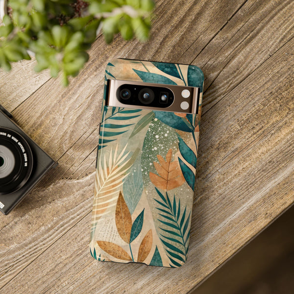 Boho Leaves Tough Phone Case