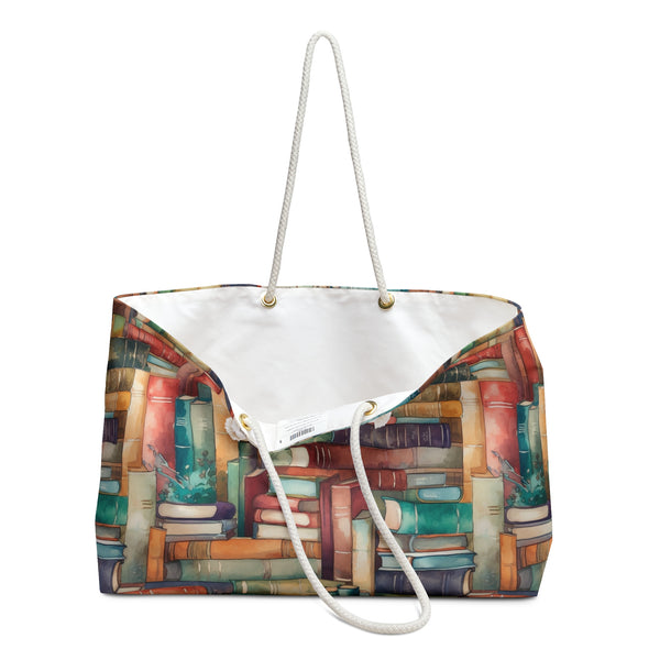 Whimsical Books Weekender Tote