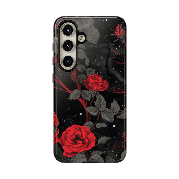 Dark Red Roses  - Tough Phone Case