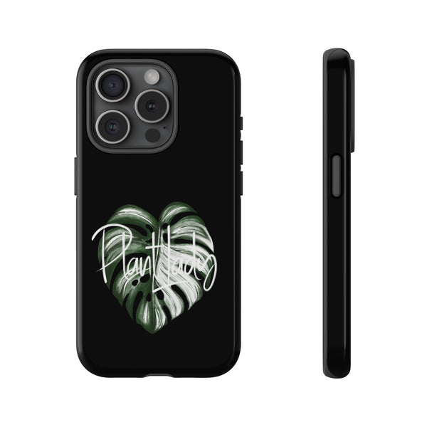 Monstera Albo Plant Lady  - Tough Phone Case