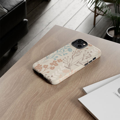 Gentle Boho Florals  - Tough Phone Case