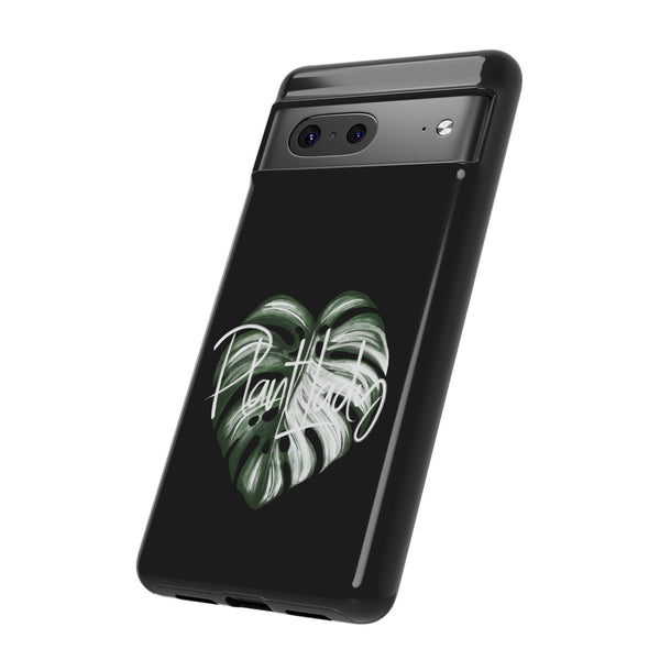 Monstera Albo Plant Lady  - Tough Phone Case