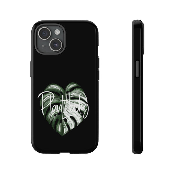 Monstera Albo Plant Lady  - Tough Phone Case