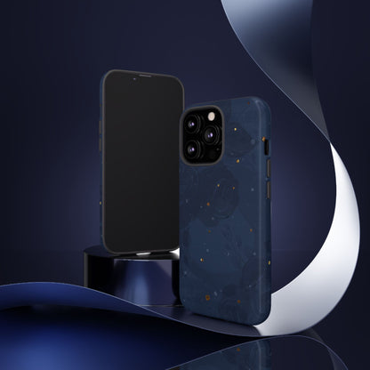 Subtle Navy Florals  - Tough Phone Case