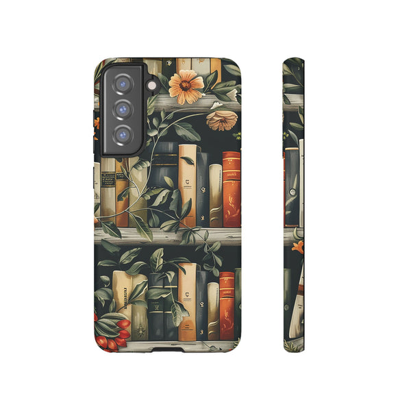 Moody Books Tough Phone Case