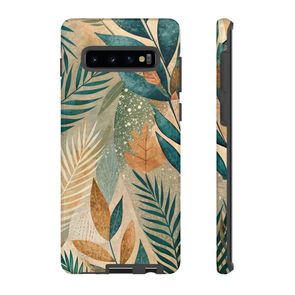 Boho Leaves Tough Phone Case