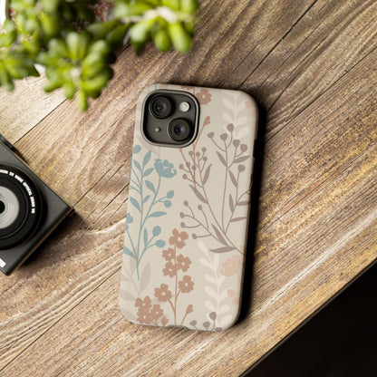 Gentle Boho Florals  - Tough Phone Case