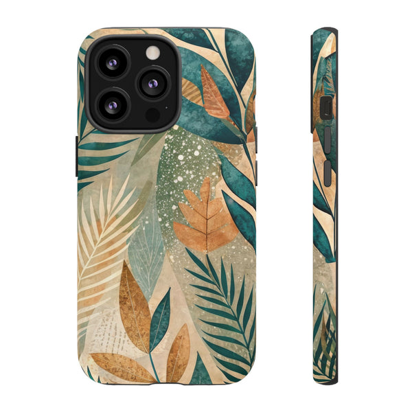 Boho Leaves Tough Phone Case