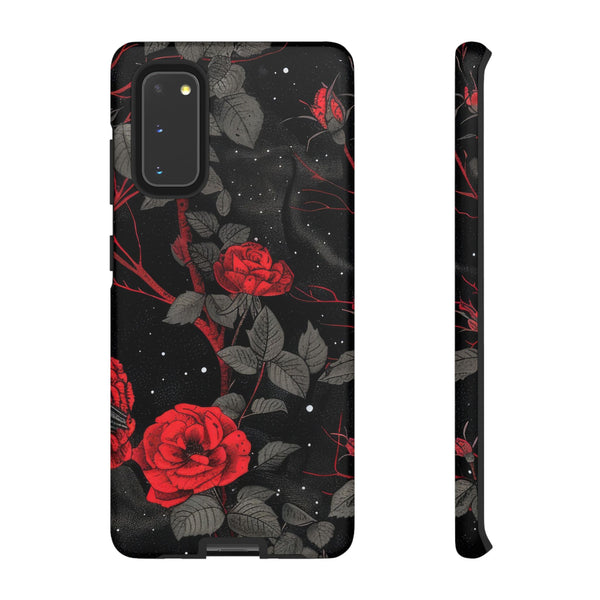 Dark Red Roses  - Tough Phone Case