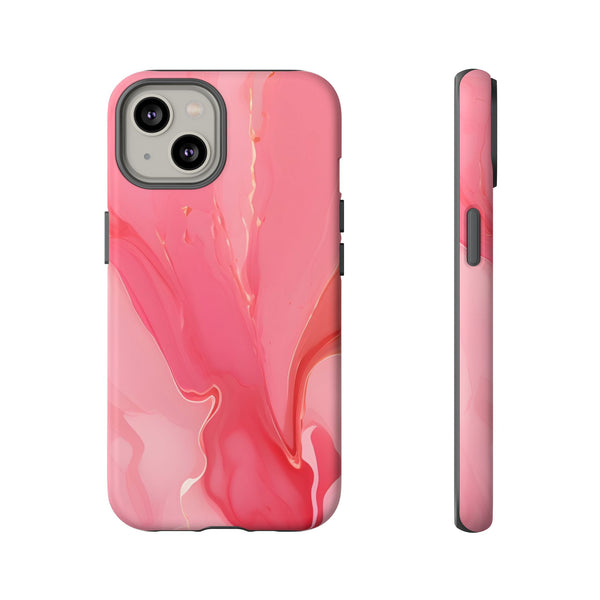 Pink Marble Tough Phone Case