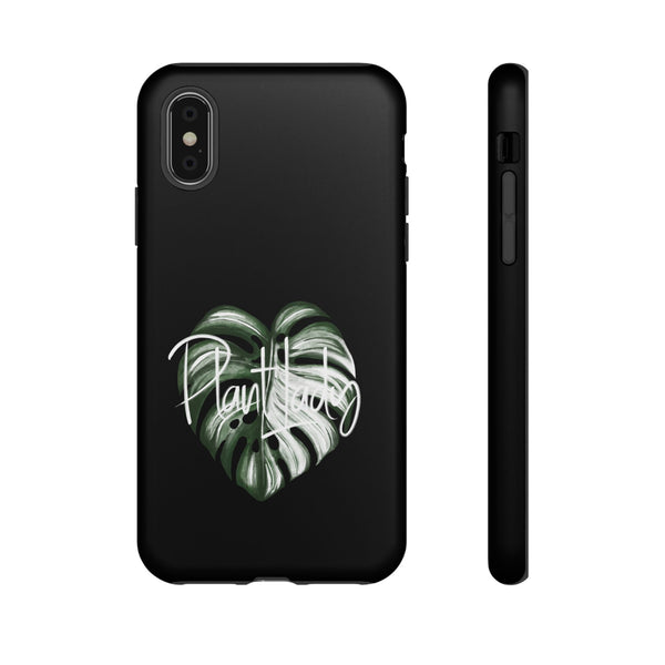 Monstera Albo Plant Lady  - Tough Phone Case