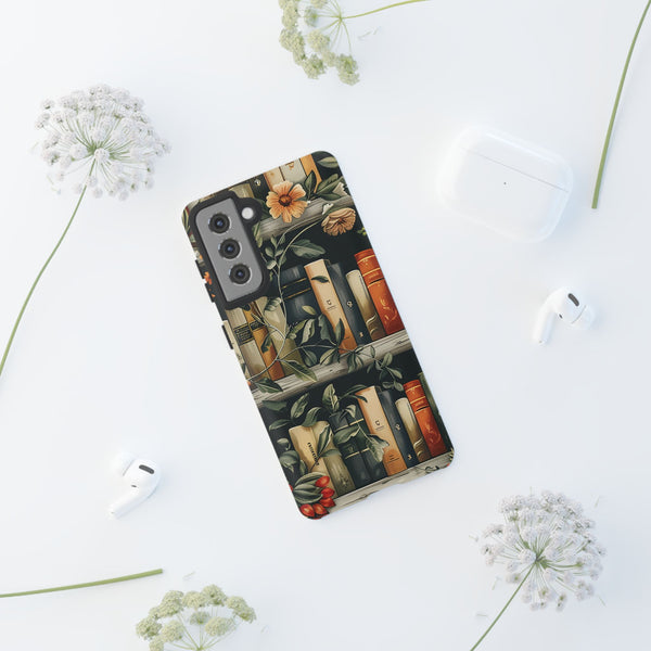 Moody Books Tough Phone Case