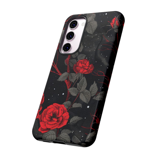 Dark Red Roses  - Tough Phone Case