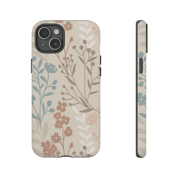 Gentle Boho Florals  - Tough Phone Case