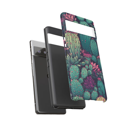 Succulent Garden Tough Phone Case – Bold & Stylish Protection for Plant Lovers