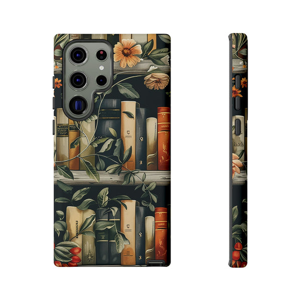 Moody Books Tough Phone Case