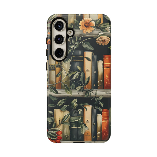 Moody Books Tough Phone Case