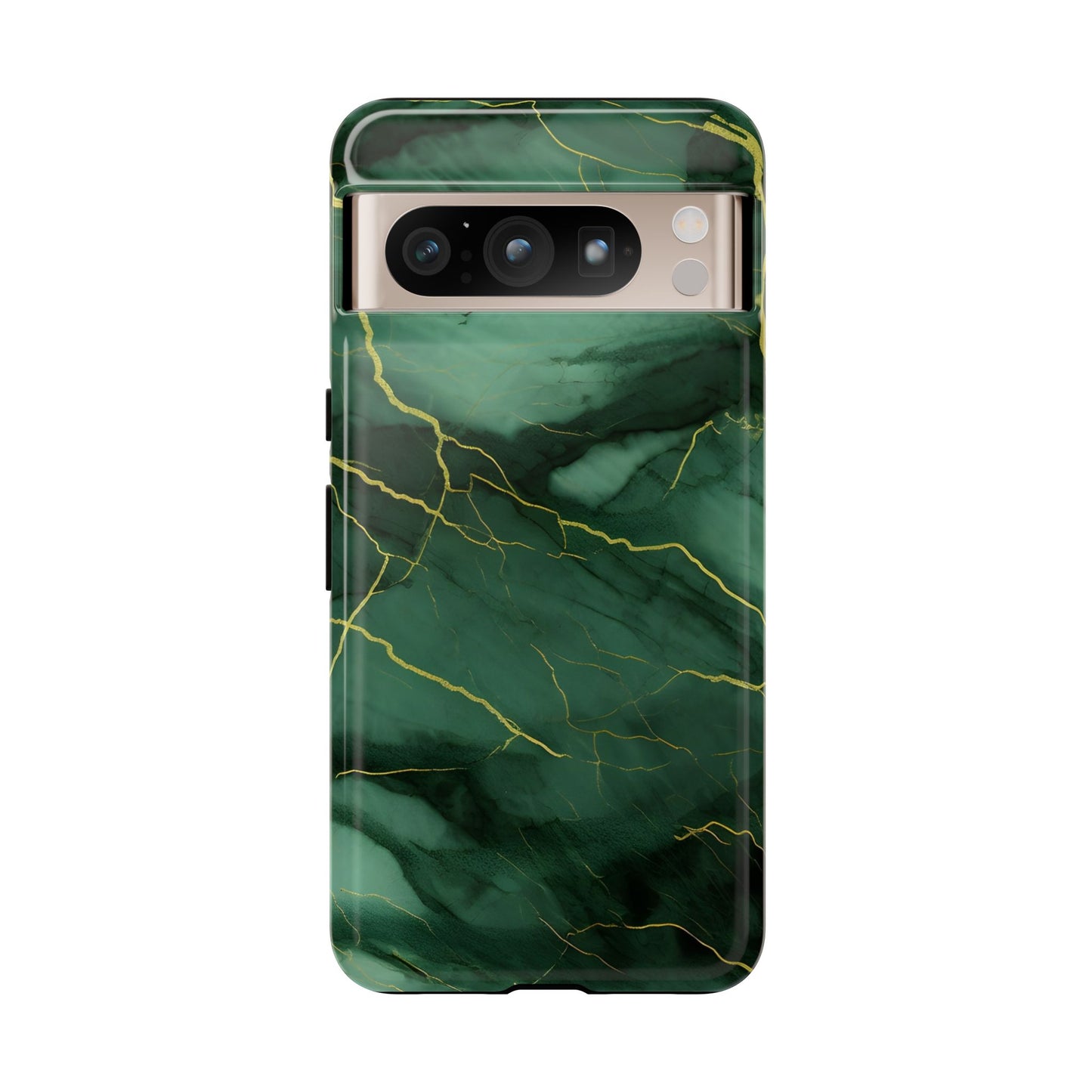 Hunter Green Marble  - Tough Phone Case