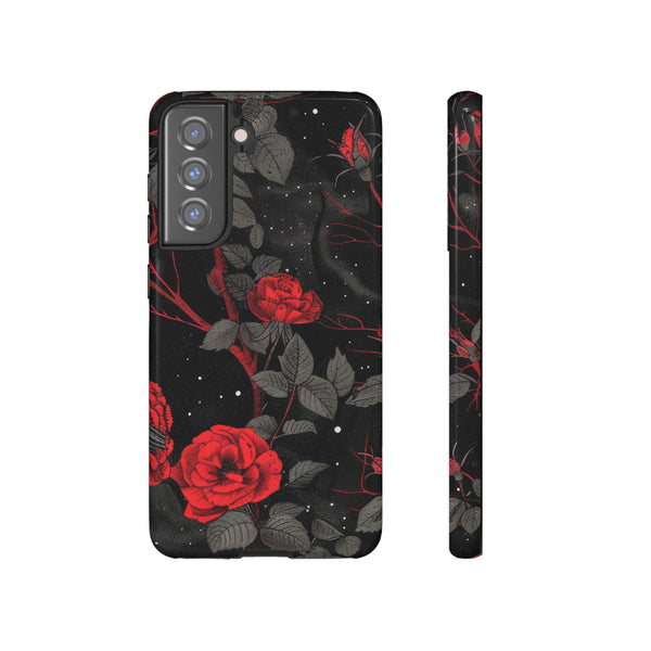 Dark Red Roses  - Tough Phone Case