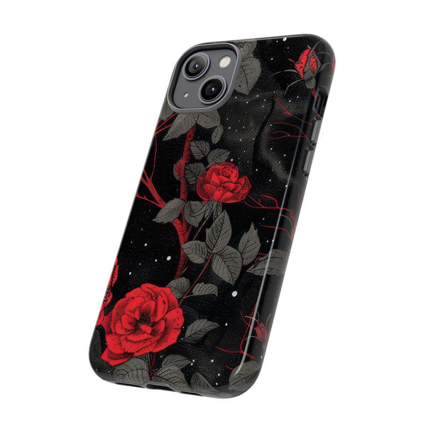 Dark Red Roses  - Tough Phone Case